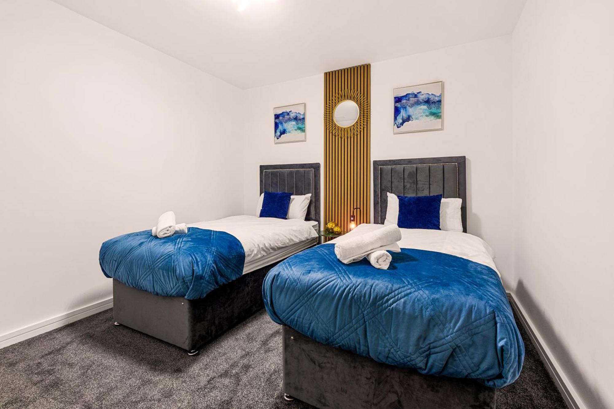 Bullring Lux Suite, New Street Free Netflix - Free Secure Parking- Sleeps 6 Birmingam Exterior foto
