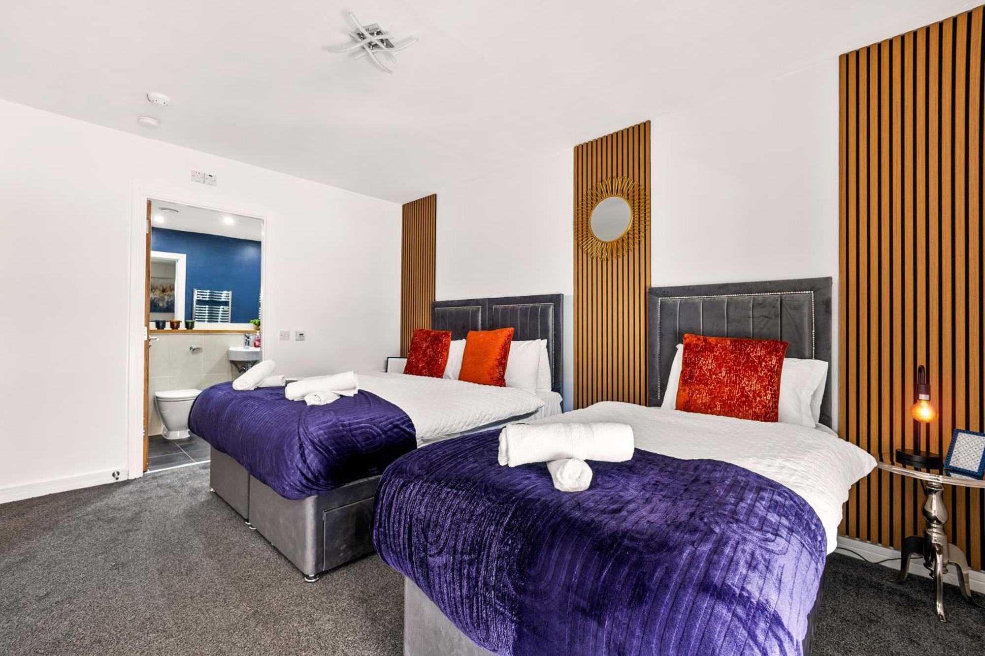 Bullring Lux Suite, New Street Free Netflix - Free Secure Parking- Sleeps 6 Birmingam Exterior foto